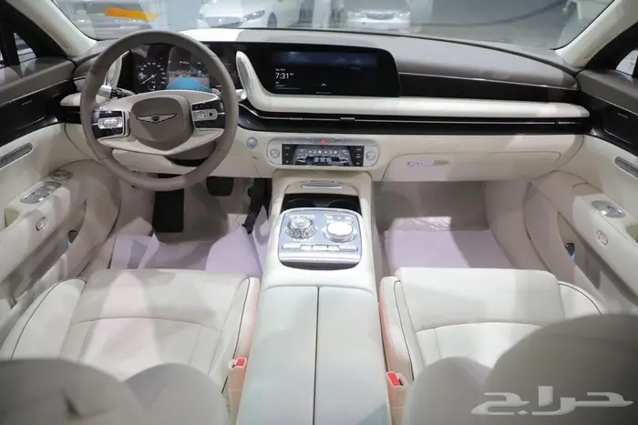 جينيسس G90 فل كامل بانوراما جلد ستة سلندر موديل 2025 17