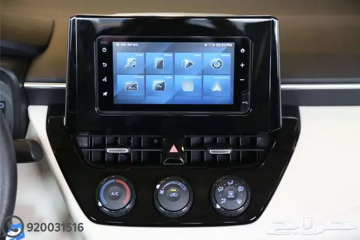 تويوتا كورولا نص فل 2025 ضمان الوكالة 4