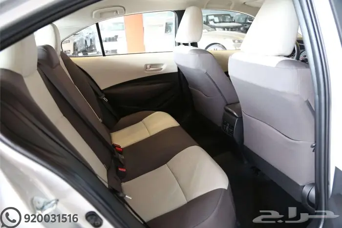 تويوتا كورولا نص فل 2025 ضمان الوكالة 6