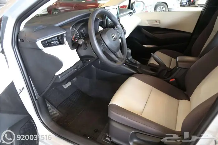 تويوتا كورولا نص فل 2025 ضمان الوكالة 3