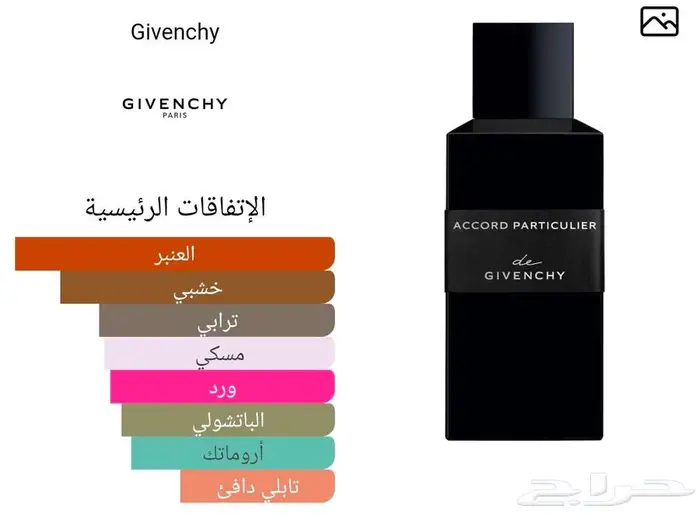 للتبادل عطر جيفنشي أكورد بارتيكولور 1