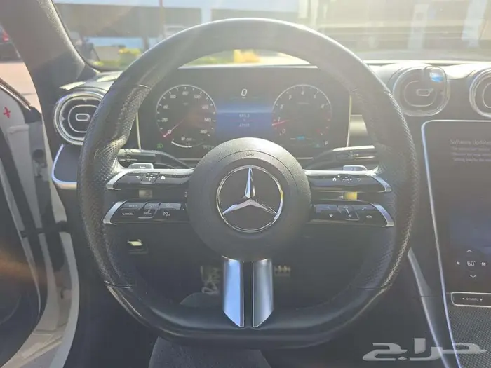 مرسيدس بنز C300 موديل 2022   للإستيراد   نظيفة جدا 11