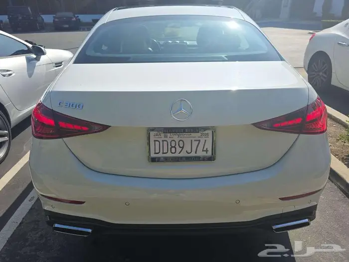 مرسيدس بنز C300 موديل 2022   للإستيراد   نظيفة جدا 2
