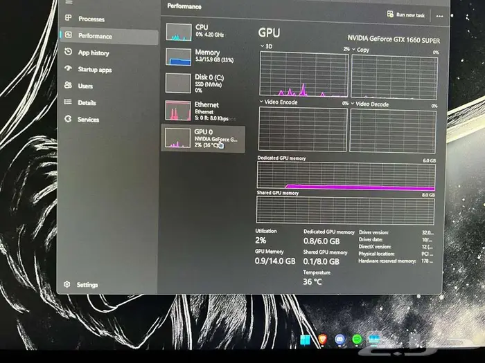 PC - كمبيوتر العاب GTX 1660SUPER 6GB   Ryzen 5 3600   16GB 5