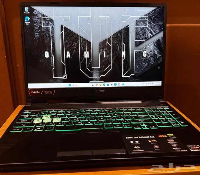 Asus tuf a15 RTX3050 مع ضمان جرير 0