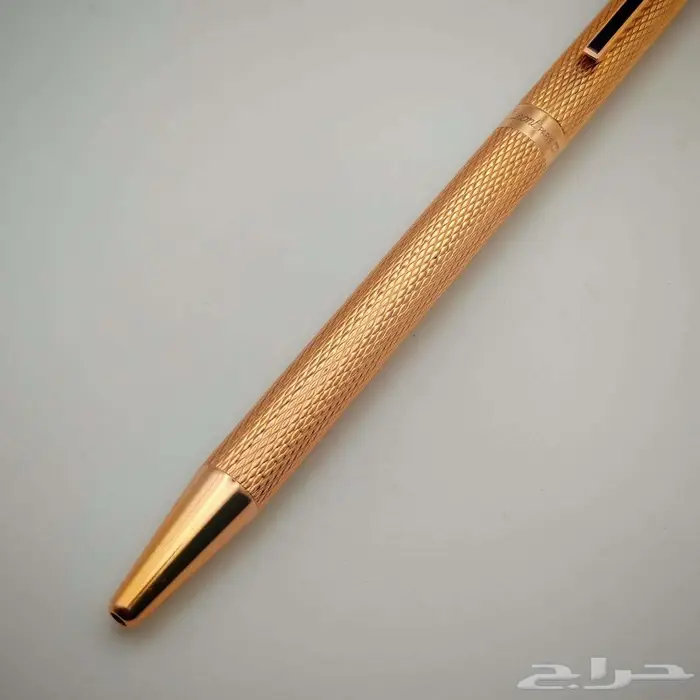 قلم S.T. Dupont Paris   ذهبي فاخر 7