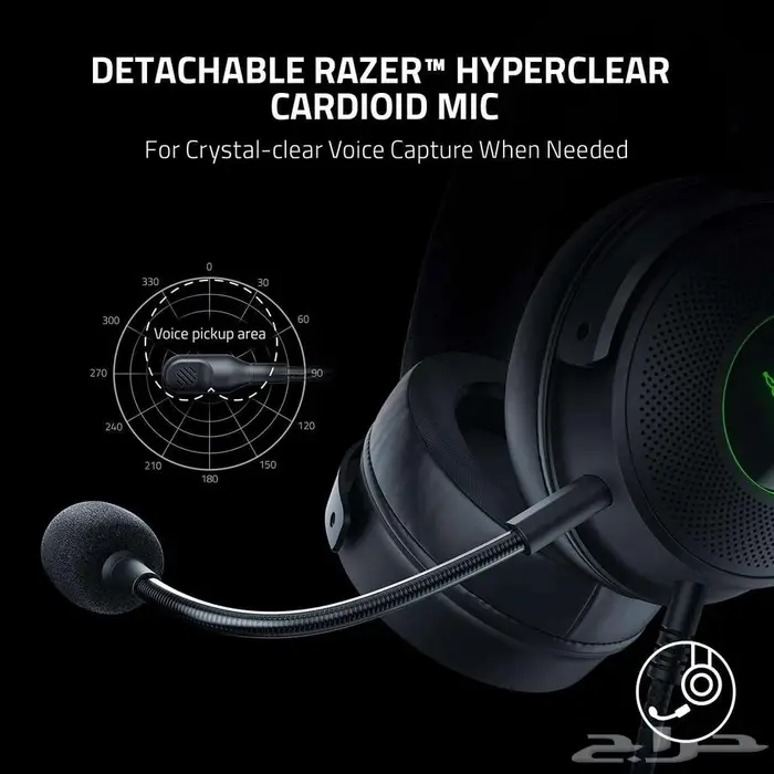 Razer Kraken V3 Wired USB Gaming Headset Haptic 2