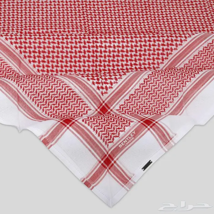 شماغ بنتلي لندن احمر رجالي 12