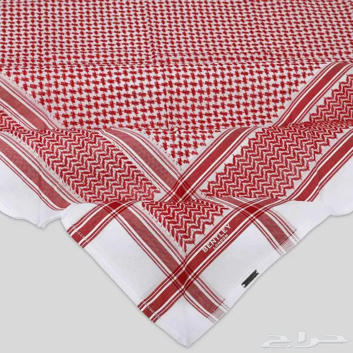 شماغ بنتلي لندن احمر رجالي 14