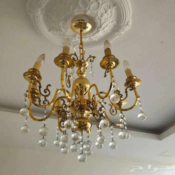 ثرية كريستال عصفور أصلي ونحاس اصلي 0