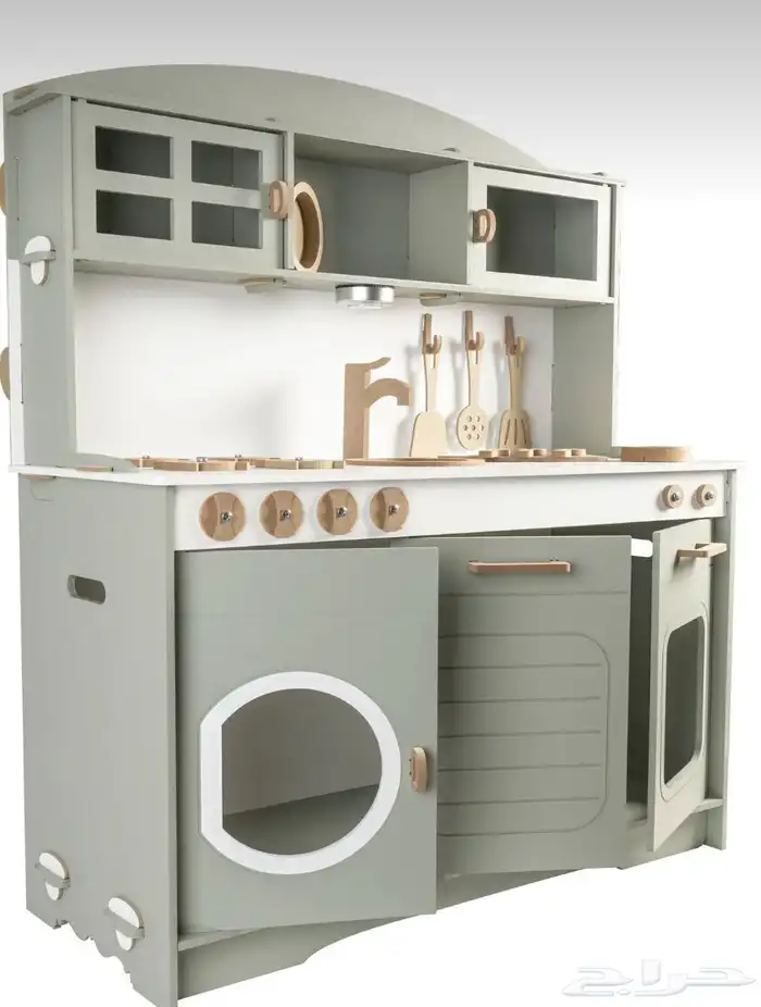 مطبخ أطفال خشبي 3