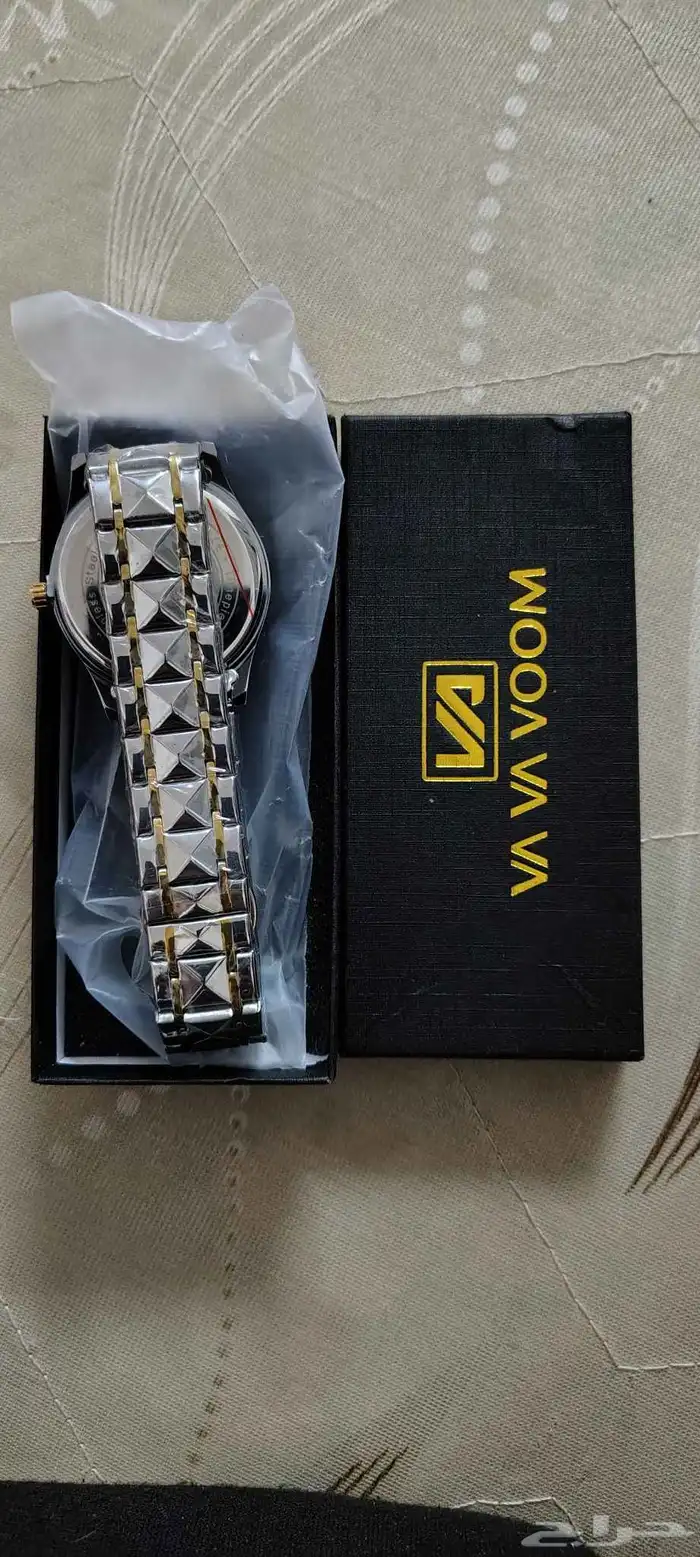 ساعة VA VOOMضد الماء ممتازة2حبة على120ريال ساعة ماركة ممتازة 1