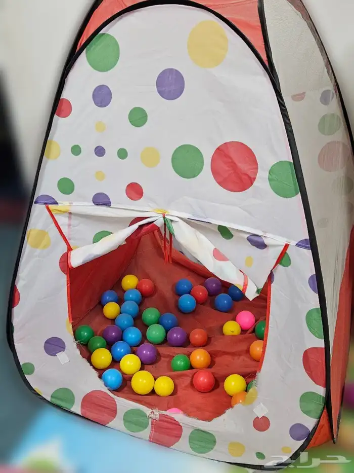 مراجيح وخيمة لعب كرات ملونة للاطفال 2