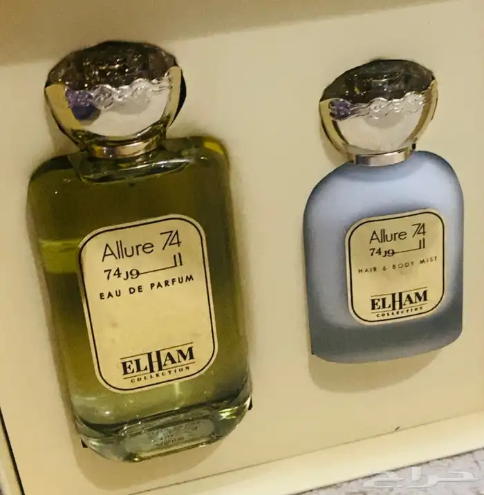 بكج عطر الهام الفضاله للملابس والثاني للجسم والشعر 1