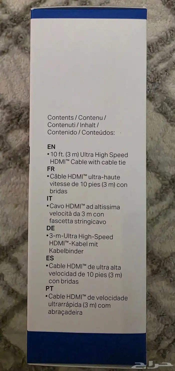 كيبل HDMI 2.0 يدعم 8K و 4K و 120 فريم 4