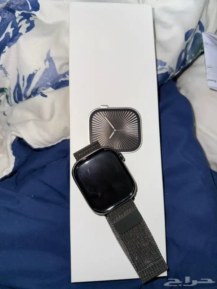 ساعه ابل اصدار العاشر تيتانيوم طبيهي اخو الجديد مقاس 46mm 0