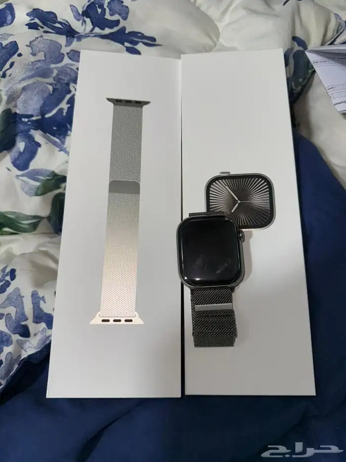 ساعه ابل اصدار العاشر تيتانيوم طبيهي اخو الجديد مقاس 46mm 1