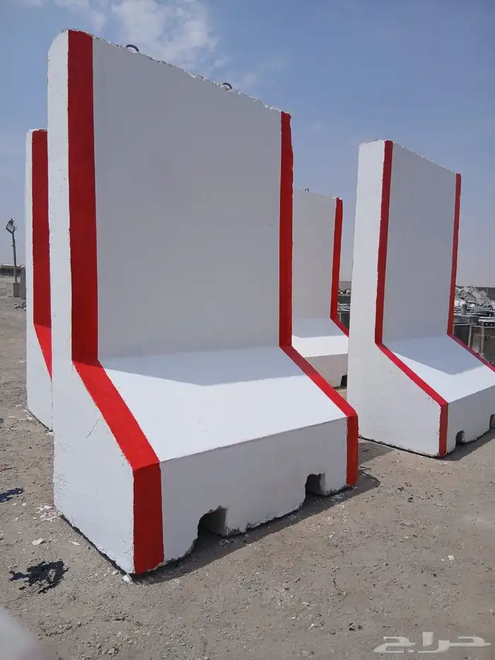 حواجز خرسانيه أنوع المقاسات مسطات سفتي أنوع المقاسات متوفره 6