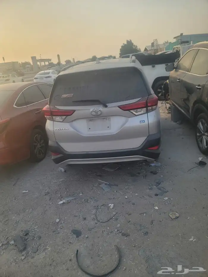 تايوتا راش 2022 تشليح قطع غيار مستعمله 0