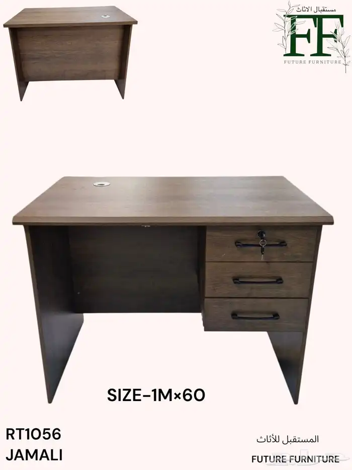 مكتب مح ادراج كرسي ماسه مكتب صغير 80سم 11