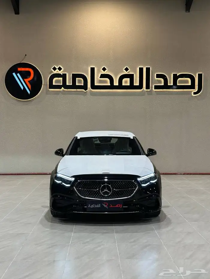 مرسيدس E300 2025 AMG فل كامل اصفار . رصد الفخامة 0