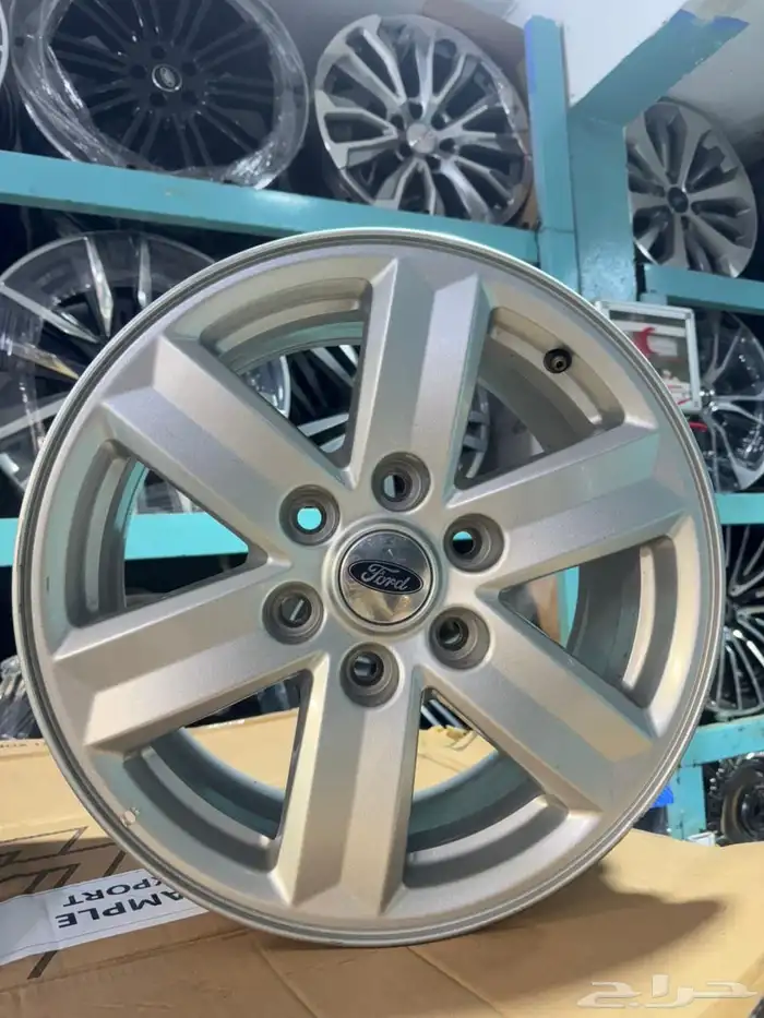 جنوط فورد F150 اصلي وكاله مقاس 17 موديل 2023 0