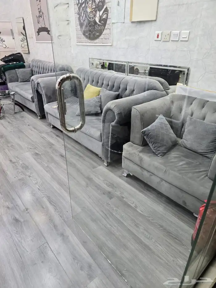 اثاث محل حلاقه للبيع 5