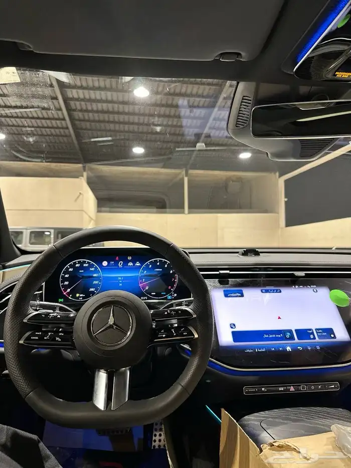 مرسيدس E300 2025 AMG فل كامل اصفار . رصد الفخامة 18