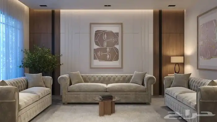 تصميم ديكور داخلي ل فلة 4