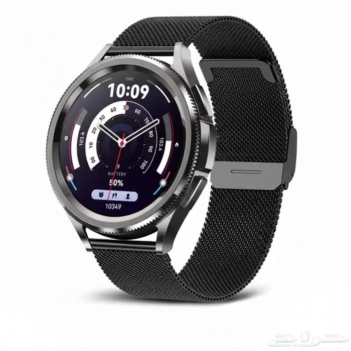 ساعة ذكية كلاسيكية بلوتوث للمكالمات تتبع اللياقة والصحة مر 9