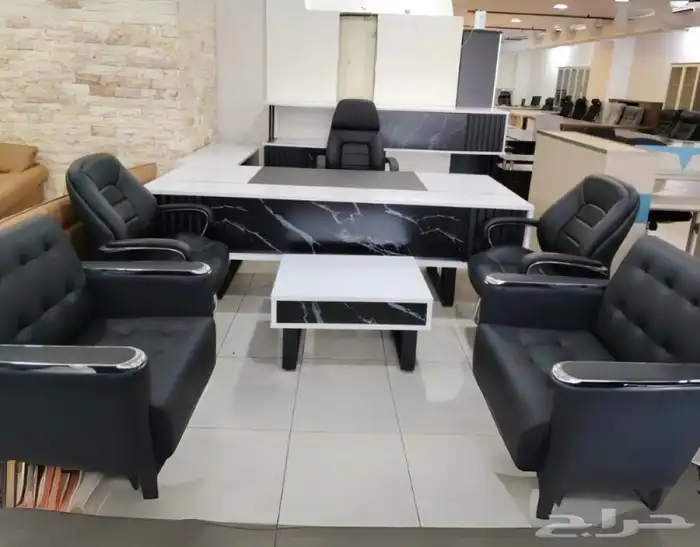 مودرن مكاتب طقم كامل حجم كبيرة فخمة كنب كراسي طاولة اجتماع 63