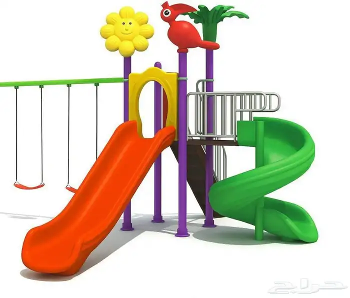 مراجيح زحاليق العاب اطفال خارجية نوعية ممتازة ضد الصدا 29