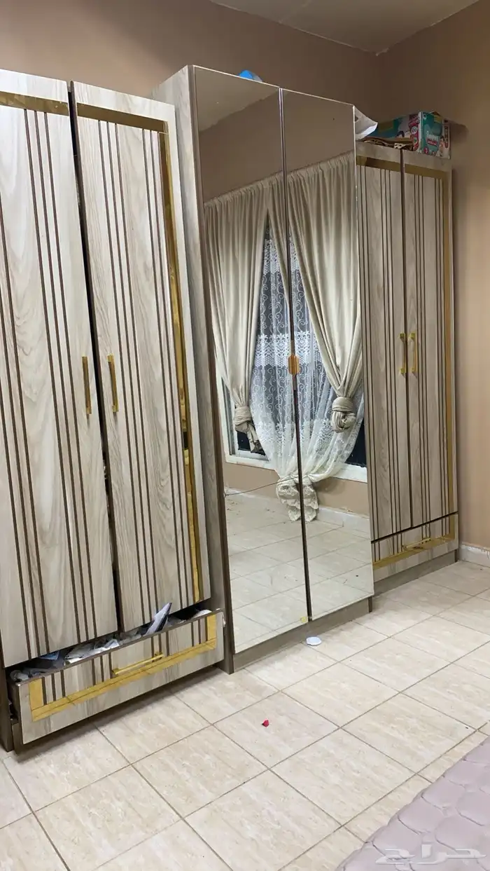 غرفه نوم كويسه ونظيفه مستعملها لكن نظيفه وحلوه 2