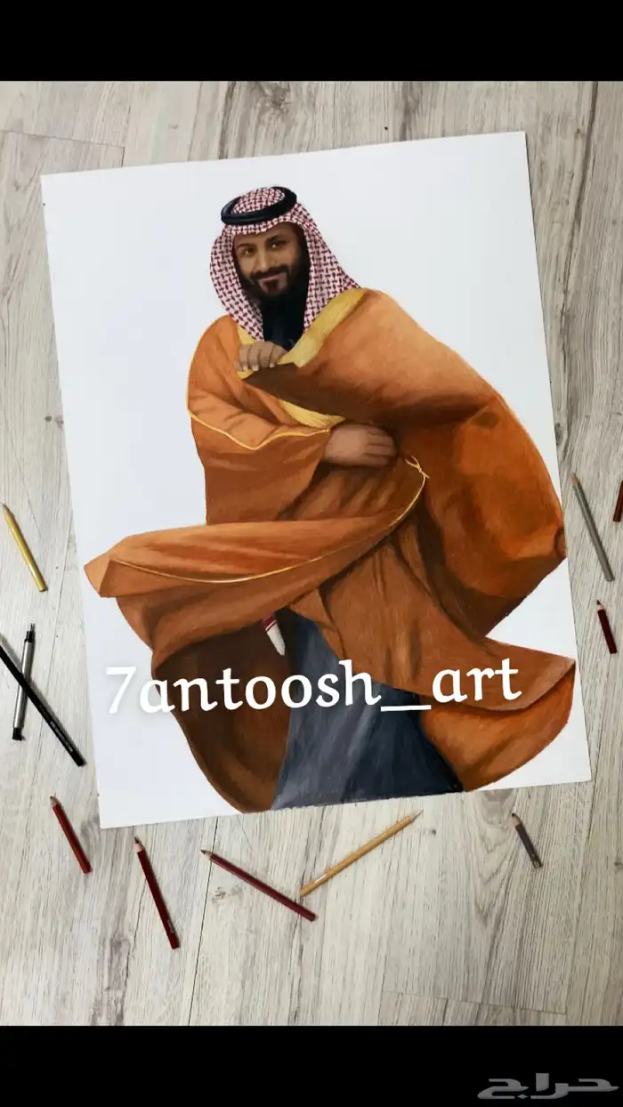 رسام شخصيات رسم يدوي 2