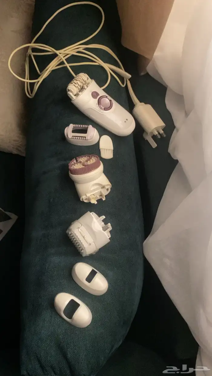 جهاز براون لازالة الشعر بالنتف والحلق واستشوار بفرشاة دواره 0