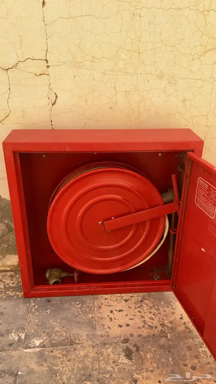 للبيع  صندوق حريق لم يستخدم ابد 2