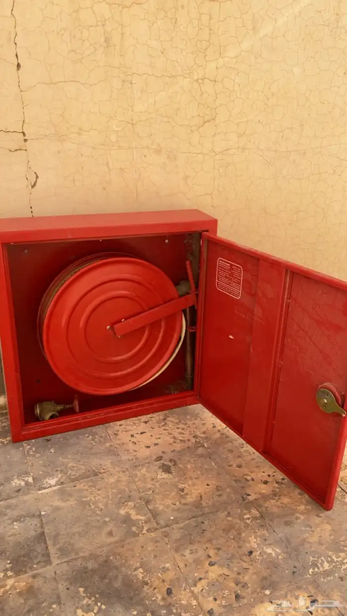 للبيع  صندوق حريق لم يستخدم ابد 3