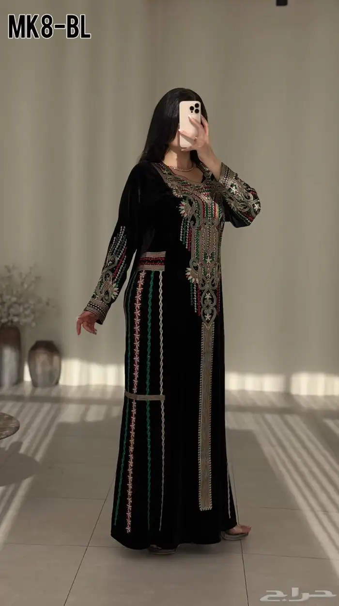 جلابيات عسيري مخمل 10