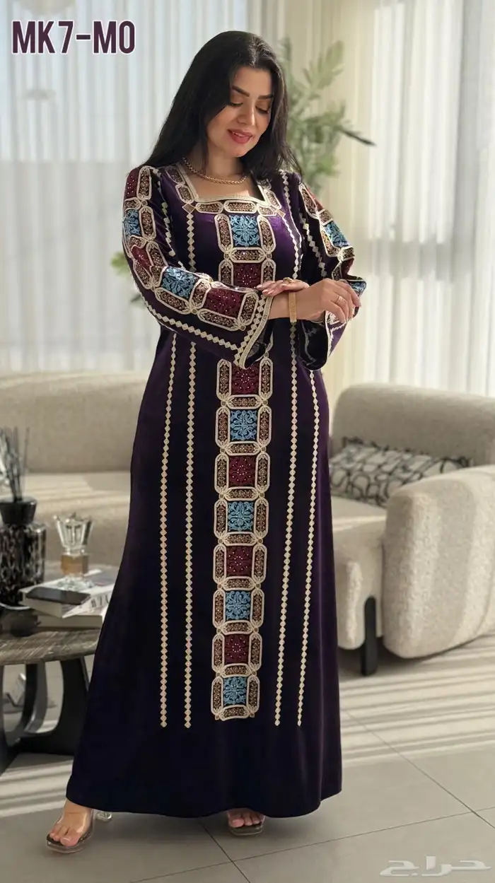 جلابيات مخمل رروعه 3