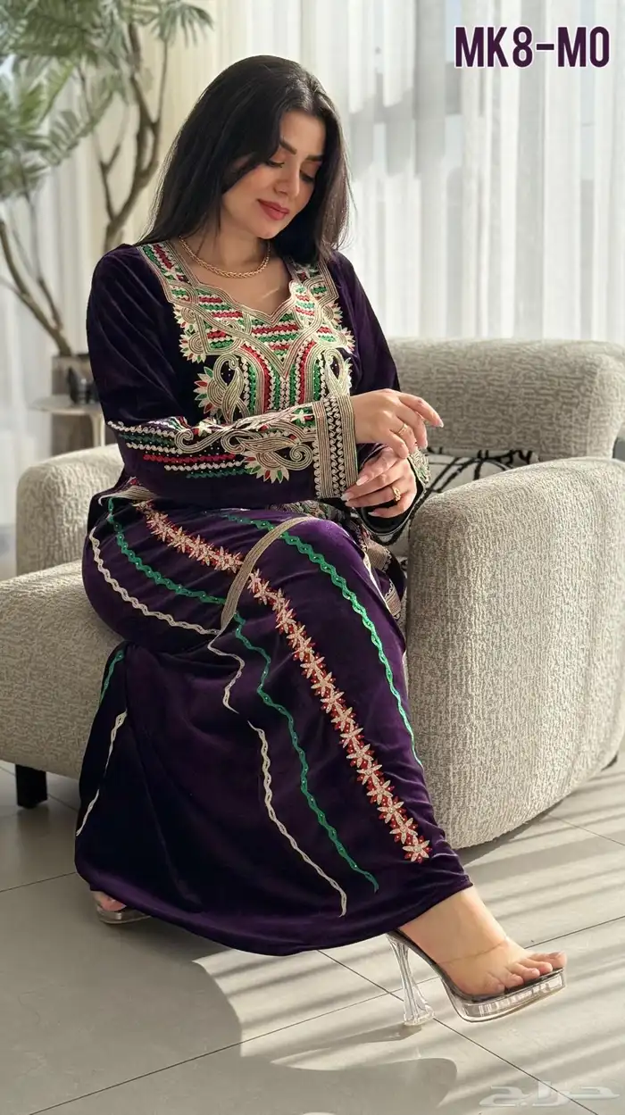 جلابيات عسيري مخمل 0