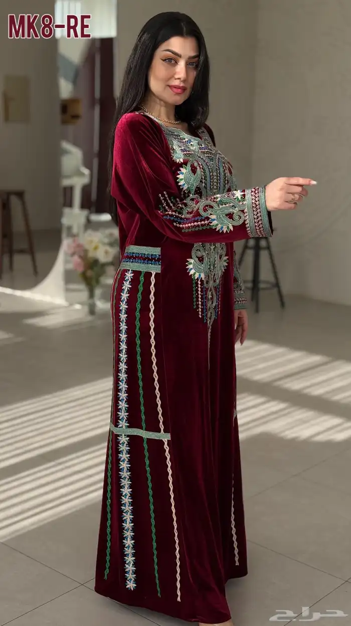 جلابيات عسيري مخمل 16