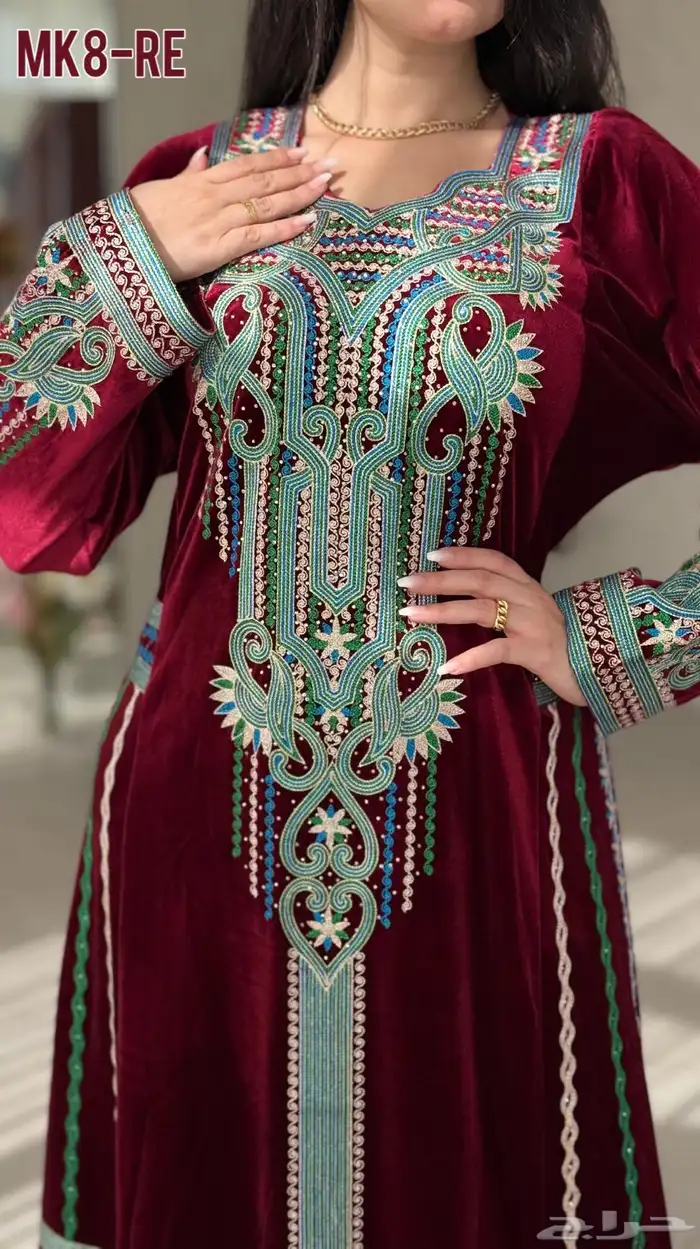 جلابيات عسيري مخمل 17