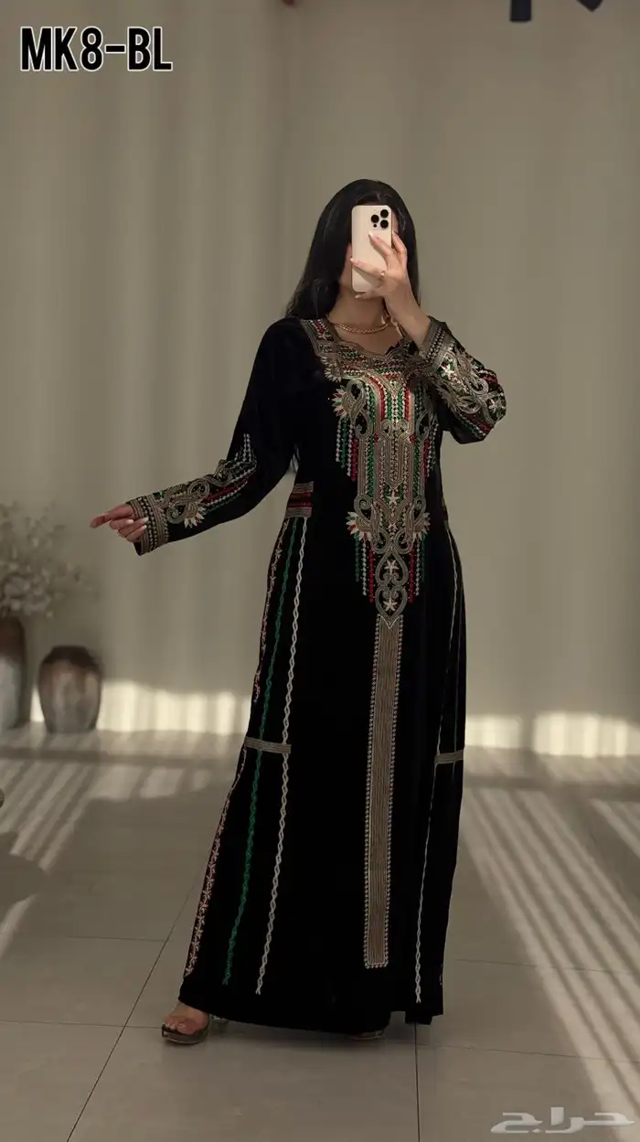 جلابيات عسيري مخمل 14