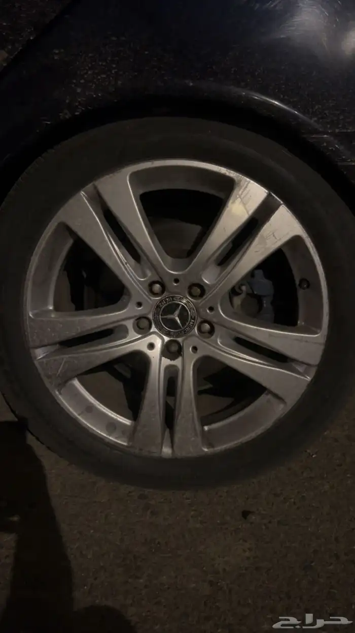 جنوط جرماني اصلي مرسيدس S500 2019 مع كفرات جرماني وكاله 1