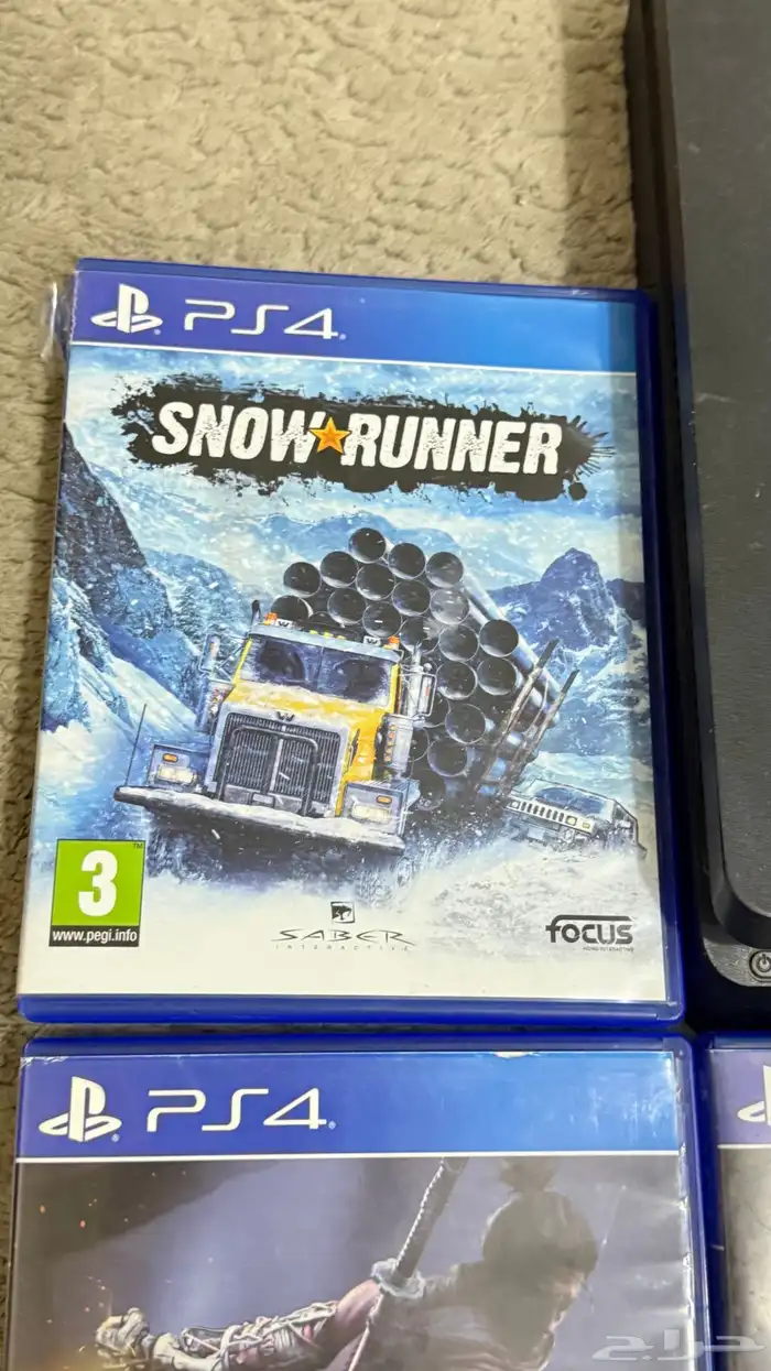 سوني بلايستيشن 4 مع 9 العاب مع حساب 9