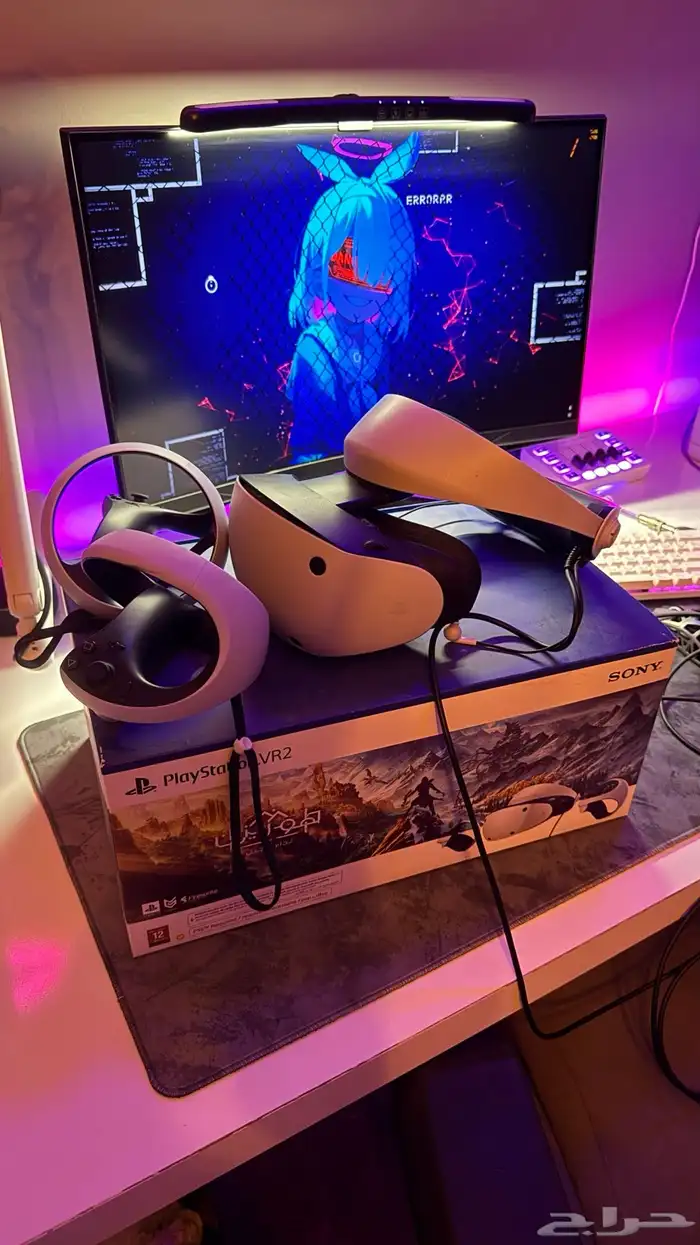 نظارة VR بلايستيشن مع قطعة البي سي 0