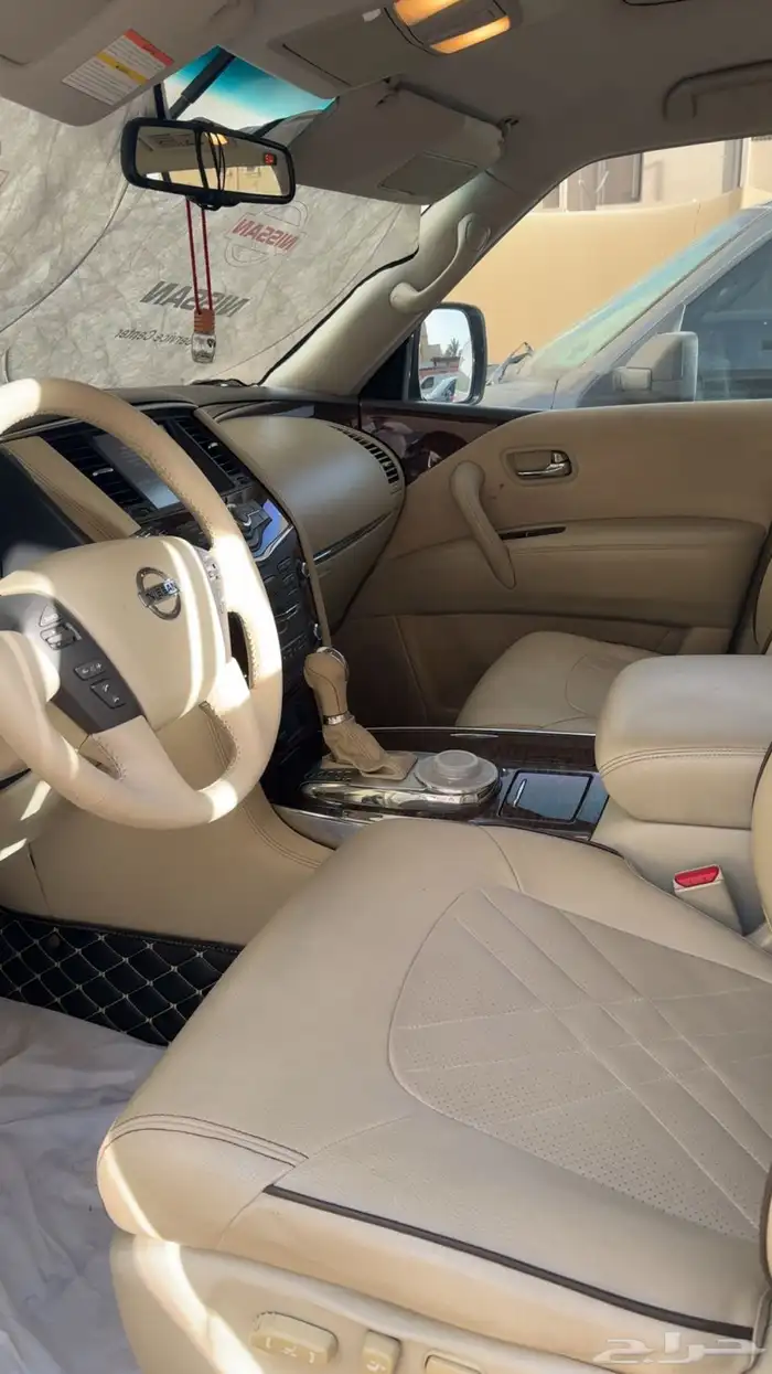 جيب باترول نيسان 2015 ابيض للبيع 14