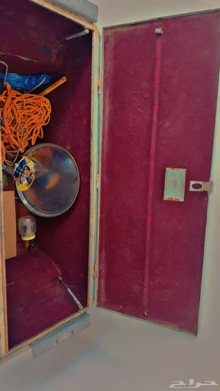 صندوق عزبه وسيارة اطفال حديد 2