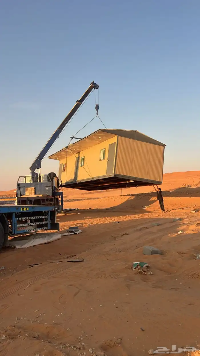 ونش دبل نقليات كرفانات وغرف متنقله بركسات 5