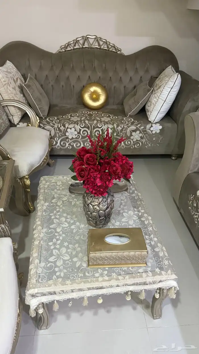 طقم كنبات 7 اشخاص جديد 1